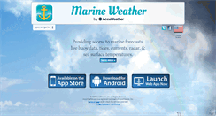 Desktop Screenshot of marineweatherbybluefin.com